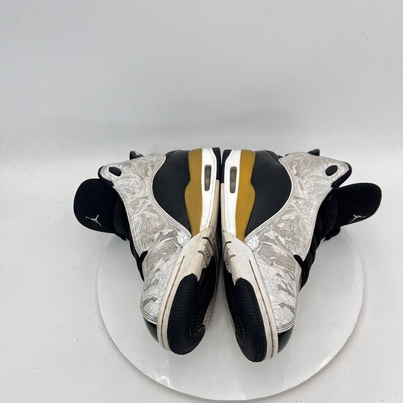 Nike Air Jordan Dub Zero Men Size 11 311046-005 Metallic Gold Basketball Shoes - Picture 7 of 11